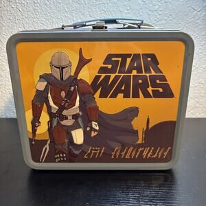 Funko Target Exclusive Star Wars The Mandalorian Cara Dune IG-11 Metal Lunch Box